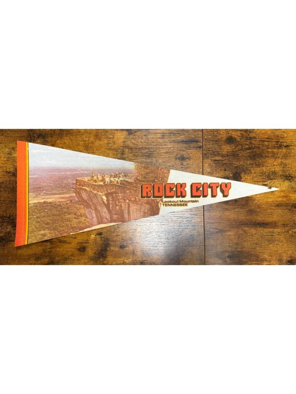 Vintage Rock City Lookout Mountain, TN pennant